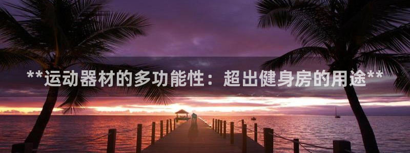 意昂3集团官网首页:**运动器材的多功能性:超出健身房的用途