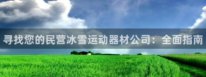 意昂3娱乐:寻找您的民营冰雪运动器材公司:全面指南